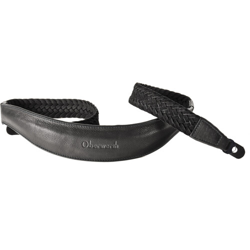 Oberwerth Triberg Leather Camera Strap (Black 41.3