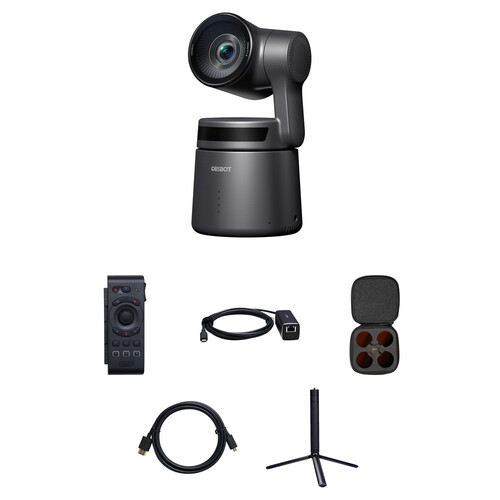 OBSBOT Tail Air PTZ Camera Combo Kit with Smart Remote & Accessory Set