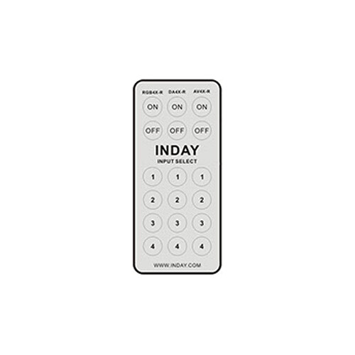 Inday Replacement IR Remote for AV-4XR