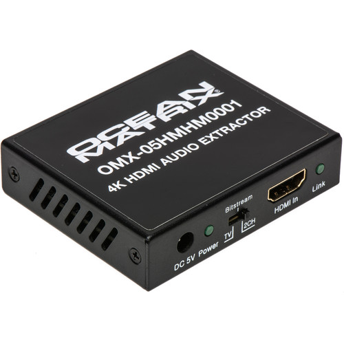 Ocean Matrix 4K HDMI to HDMI Audio Extractor/De-Embedder with Dolby ATMOS