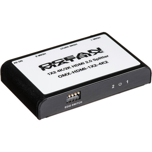 Ocean Matrix UHD 4K 1x2 HDMI 2.0 Splitter/Distribution Amplifier
