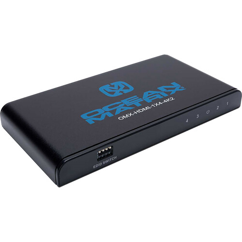 Ocean Matrix UHD 4K 1x4 HDMI 2.0 Splitter/Distribution Amplifier