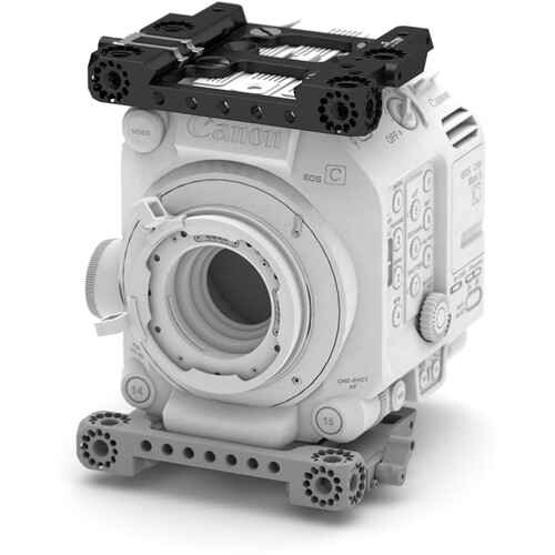 OCTAMAS gear SC Top Interface Plate for Canon C300 MK III and C500 MK II