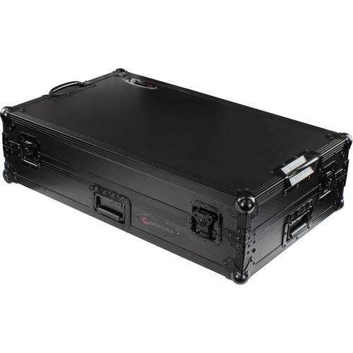 Odyssey 1U Flight Case for Rane Performer Industrial Board with Glide-Style Laptop Platform