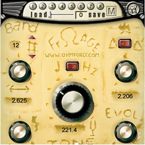 Ohm Force Frohmage MultiBand Resonant Filter PlugIn 1131204