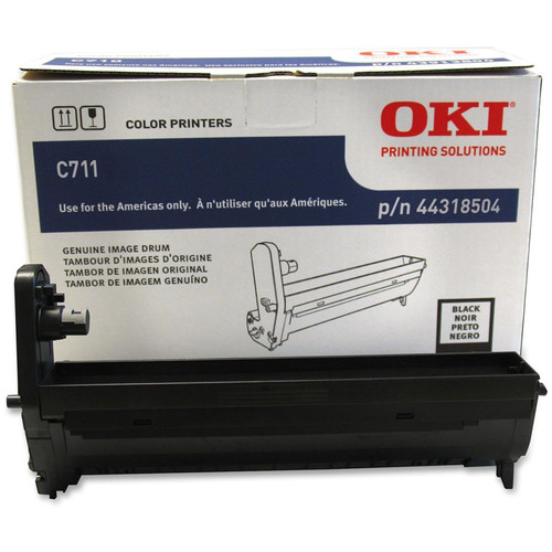 OKI Image Drum for C711 Series Printer (Black) 44318504 B&H