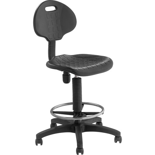 Oklahoma Sound Kangaroo Stool Adjustable Height Task Chair (Black 22-32