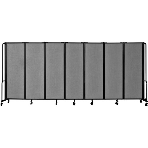Oklahoma Sound RDB6-7PT02 7-Section Robo Room Divider (Gray 72 x 164
