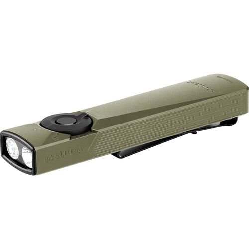 Olight Arkfeld Ultra Flashlight with UV and Green Laser (Neutral White Light Olive Green)