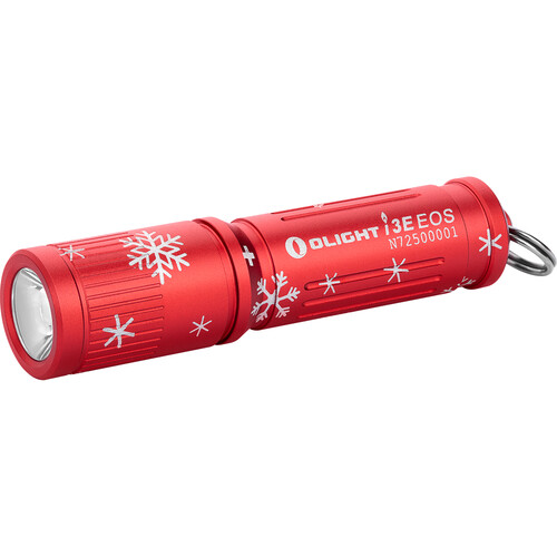 Olight I3E EOS Flashlight (Snowflake Red)