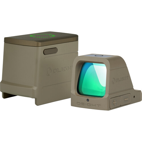 Olight Osight Reflex Sight (3 MOA Green Dot Flat Dark Earth)