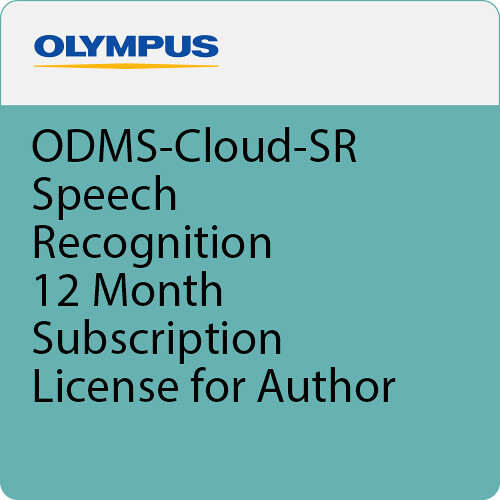 Olympus ODMS Cloud Speech Recognition Package (12-Month Author License)