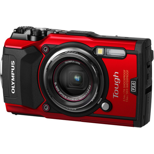 Olympus Tough TG-5 Digital Camera (Red)