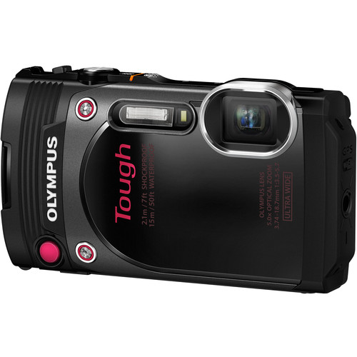 Olympus TG870 Stylus Tough Digital Camera (TG870 Black) B&H