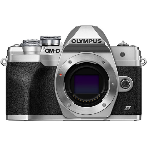 Olympus OM-D E-M10 Mark IV Mirrorless Camera (Silver)