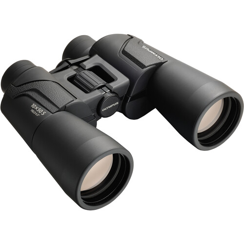 Olympus 10x50 Explorer S Binoculars (Black) V501023BU000 B&H