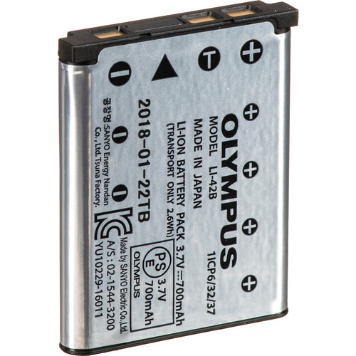 Olympus LI-42B Rechargeable Lithium-Ion Battery V6200730U000 B&H