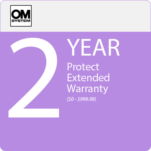 OM SYSTEM 2-Year Protect Extended Warranty for Digital Imaging Kits (Point-of-Sale $0-$999.99)