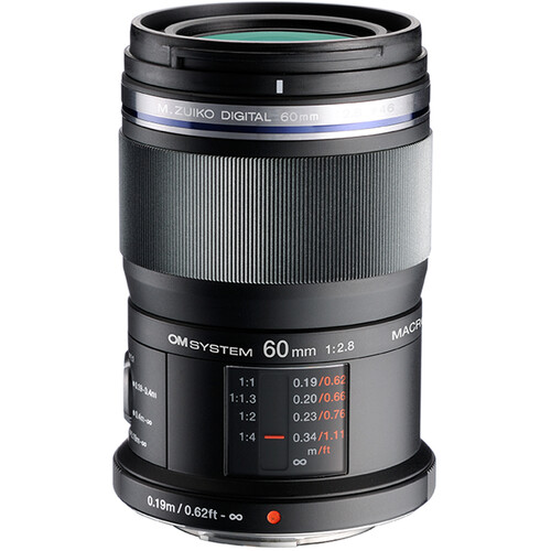 OM SYSTEM M.Zuiko Digital ED 60mm f/2.8 Macro Lens (Micro Four Thirds)