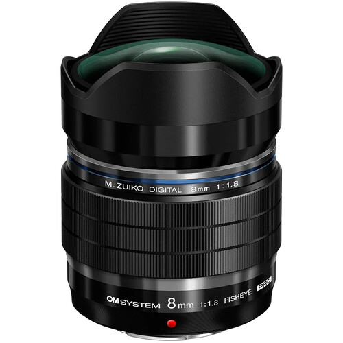 OM SYSTEM M.Zuiko Digital ED 8mm f/1.8 Fisheye PRO Lens (Micro Four Thirds)
