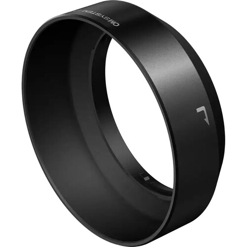 OM SYSTEM LH-49B Lens Hood (Black)