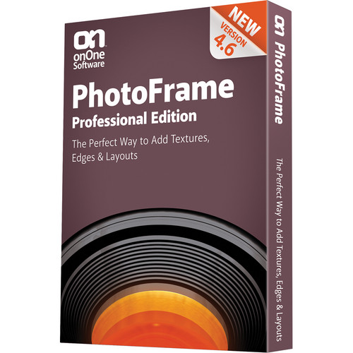 onone software photoframe 4.5 professional edition