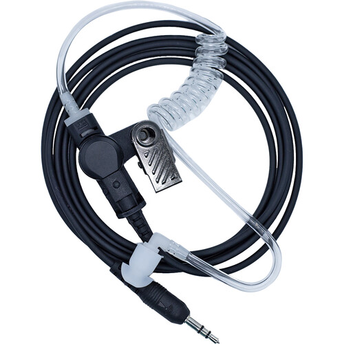 ON SET HEADSETS 1-Pin IFB Listen Only Earpiece (Black 3.5mm Long)