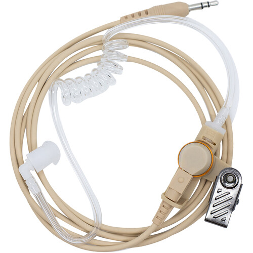 ON SET HEADSETS 1-Pin IFB Listen Only Earpiece (Tan 3.5mm Long)
