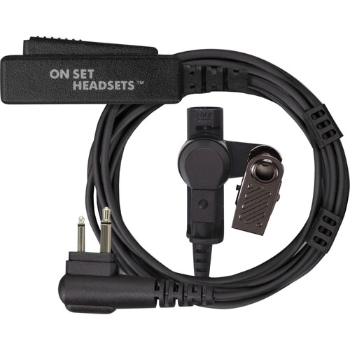 ON SET HEADSETS FilmPRO Surveillance Headset with 2-Pin Motorola Connector (Black)