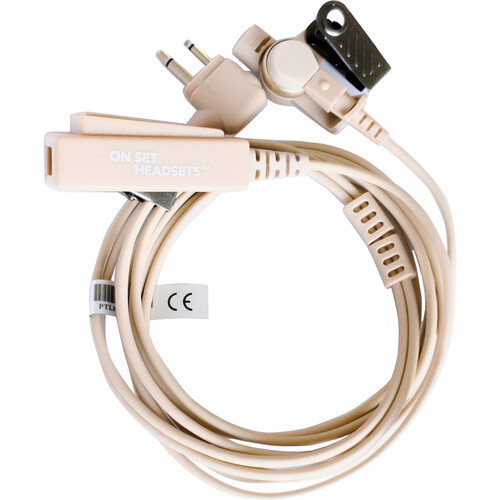 ON SET HEADSETS FilmPRO Surveillance Headset with 2-Pin Motorola Connector (Tan)