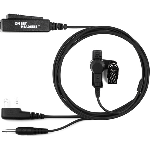 ON SET HEADSETS FilmPro X Headset (Kenwood 2-Pin Black)