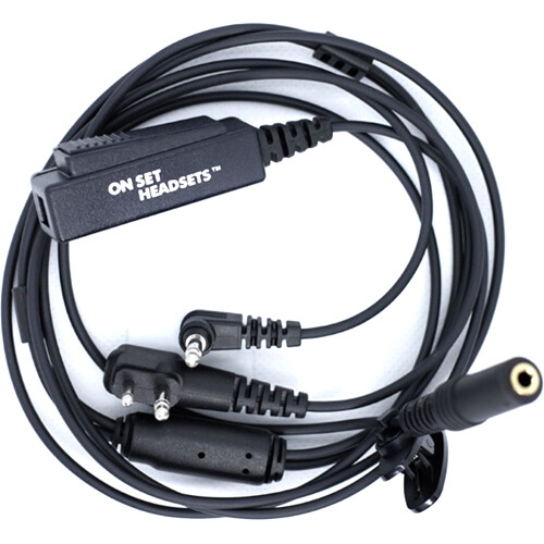 ON SET HEADSETS FilmPRO XY Headset (Black Motorola + 3.5mm)