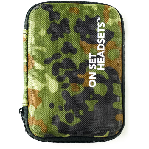 ON SET HEADSETS Travel Case (Green Camo)