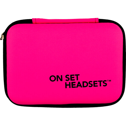 ON SET HEADSETS Travel Case (Pink)