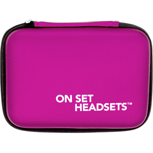 ON SET HEADSETS Travel Case (Purple)