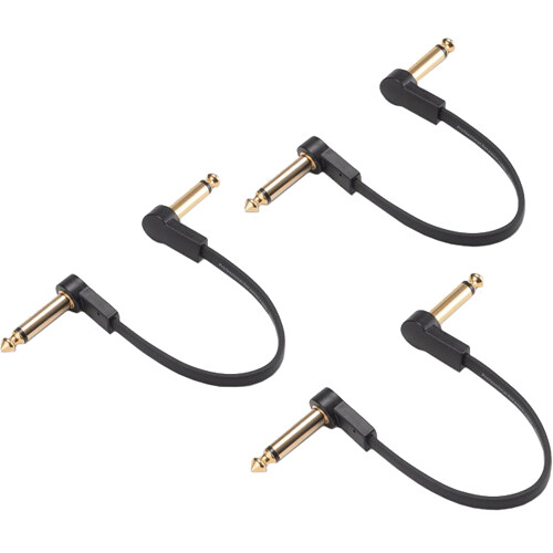 On-Stage OS Pro Series Flat Patch Cable (3-Pack)