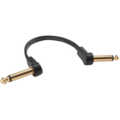 On-Stage Production-Grade Flat Patch Cable Right-Angle to Right-Angle (6