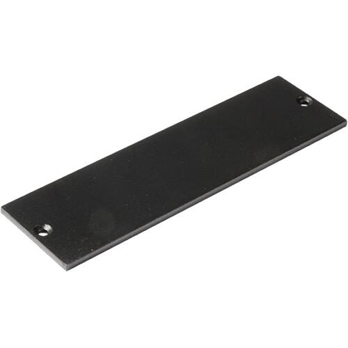 On-Stage Single-Slot 500 Series Blank Rack Panel (Black)
