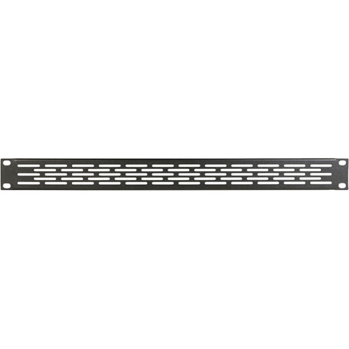 On-Stage RPV1000 Vented Rack Panel (Black 1 RU)