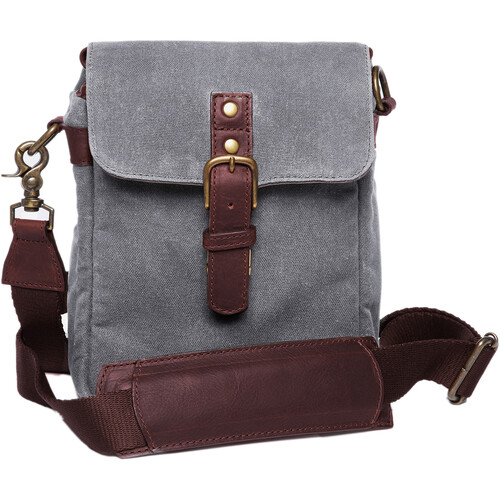 ONA Bond Street Waxed Canvas Camera Bag (Smoke) ONA5064GR B&H