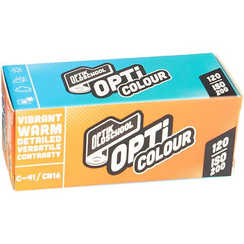 Optik Oldschool OptiColour 200 Color Negative Film (120 Roll Film)