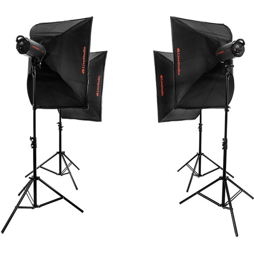 Ortery LiveStudio LED 4-Light Kit
