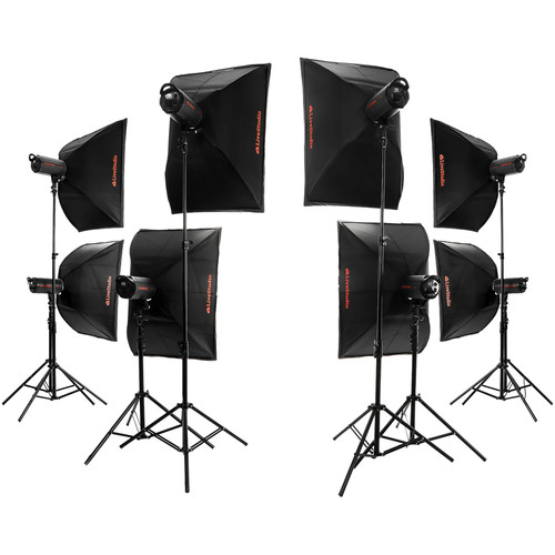 Ortery LiveStudio LED 8-Light Kit