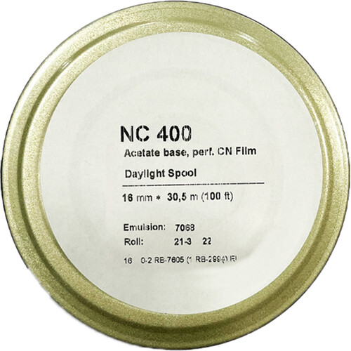 ORWO NC400 ISO 16mm Color Film (100')