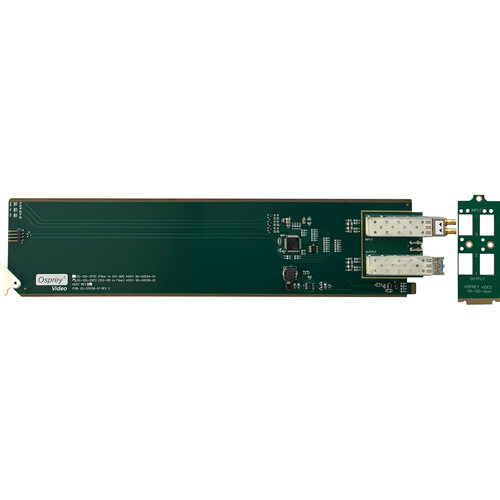 Osprey OG-12G-2SFC Dual-Channel 12G-SDI to Dual Single-Mode LC Fiber Converter Card