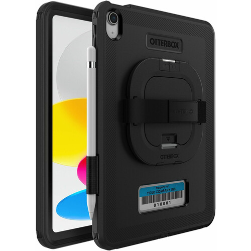 OtterBox Defender for Business Case for iPad 10th Gen (Black Poly Bag Packaging)
