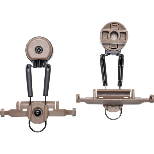 Otto Engineering NoizeBarrier TAC Ops-Core Helmet Mount (Dark Flat Earth)
