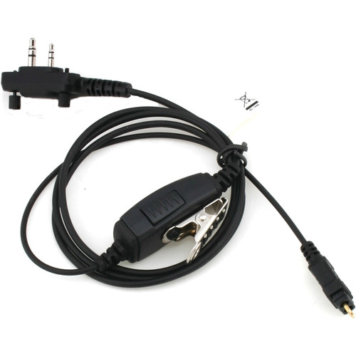 Otto Engineering E1-1W2CS131-CS One Wire Earphone Kit for ICOM F3021/4021 2 Way Radios