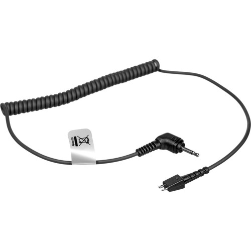 Otto Engineering Replacement Cable for Speaker Microphone Earphone Kits (2.5mm Right-Angle Plug Coil Cord 20