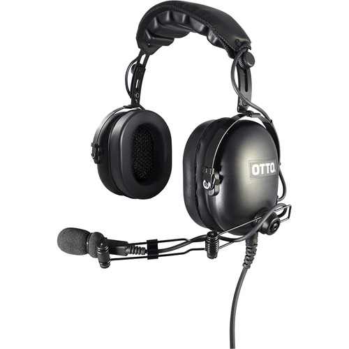Otto Engineering Connect Heavy-Duty Dual-Ear Wired Headset with Male Hirose Connector